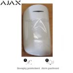 Ajax MotionProtect Wit onderdelen voorkant